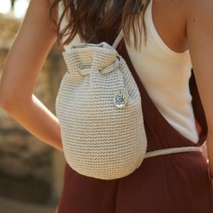 The Sak Crochet Mini Backpack